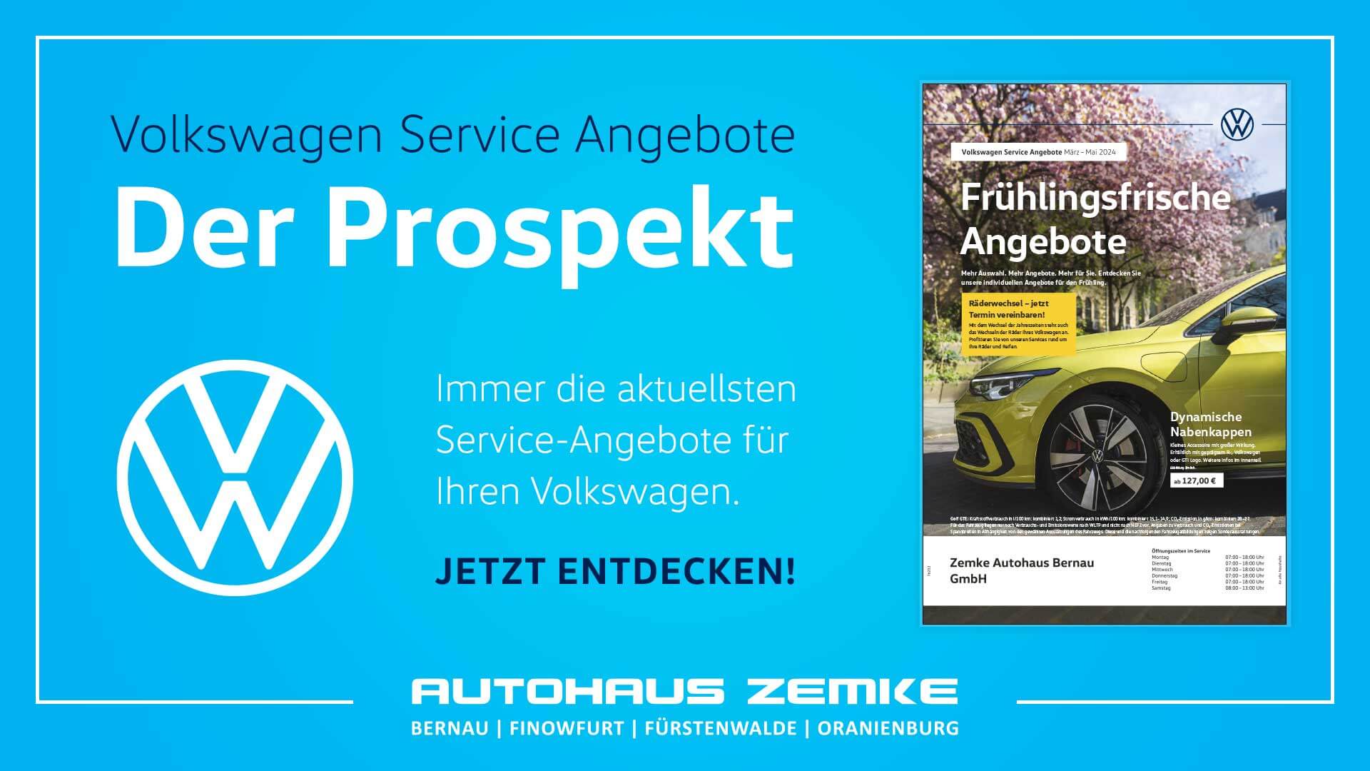 Volkswagen - Der Prospekt